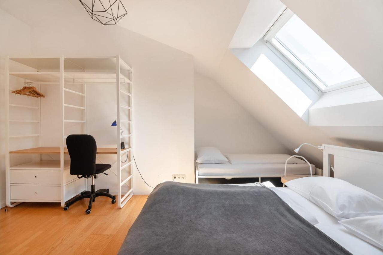 Vienna Roof Top Apartment With Terrace, Parking And Ac Ngoại thất bức ảnh